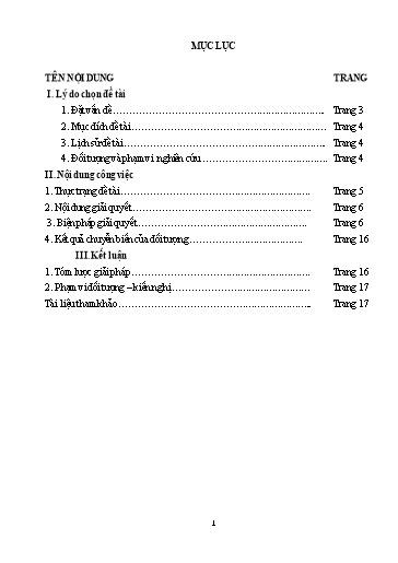 Sáng kiến kinh nghiệm Một số biện pháp giúp học sinh yêu thích học môn Tin học ở Tiểu học